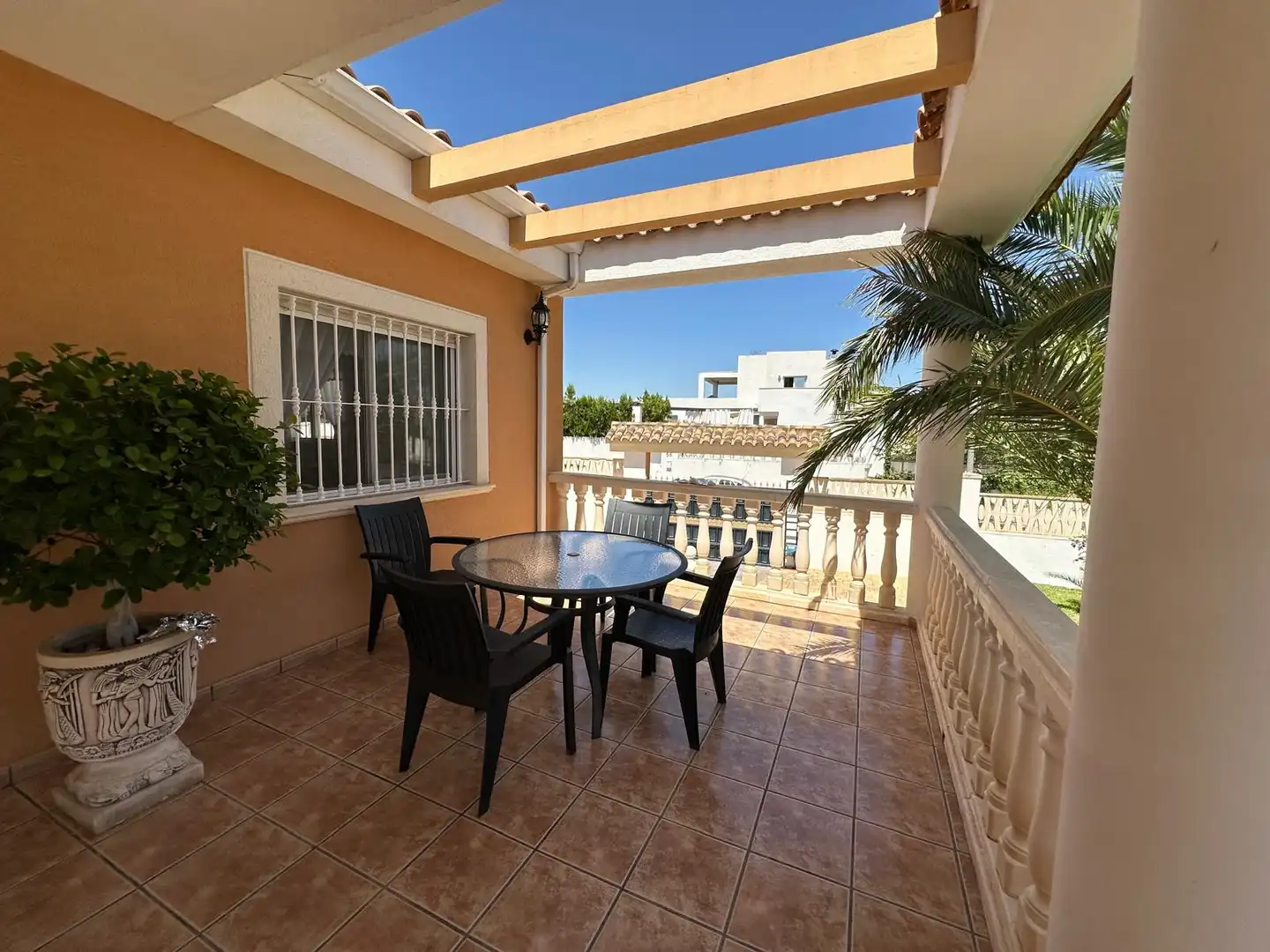 Terraza de Casa o chalet en venta en Mutxamel con Aire acondicionado, Calefacción y Jardín privado