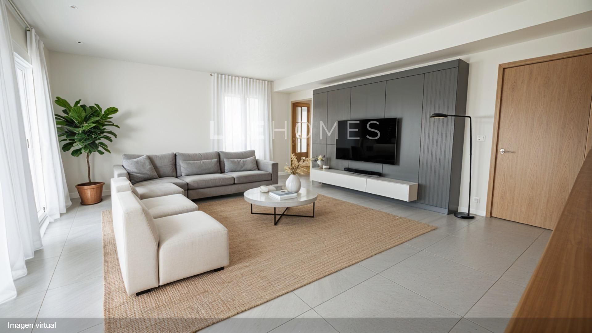 Sala d'estar de Apartament en venda en Alicante / Alacant amb Terrassa