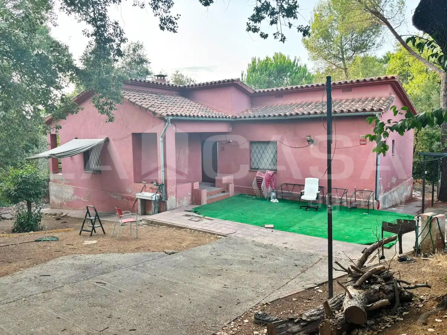 Jardín de Casa o chalet en venta en Montornès del Vallès con Balcón