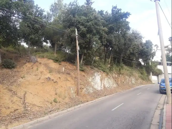 Terreno rústico en venta en Sant Cebrià de Vallalta