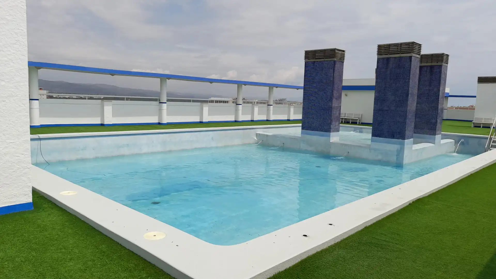 Piscina de Apartamento de alquiler en Oropesa del Mar / Orpesa con Aire acondicionado, Terraza y Amueblado