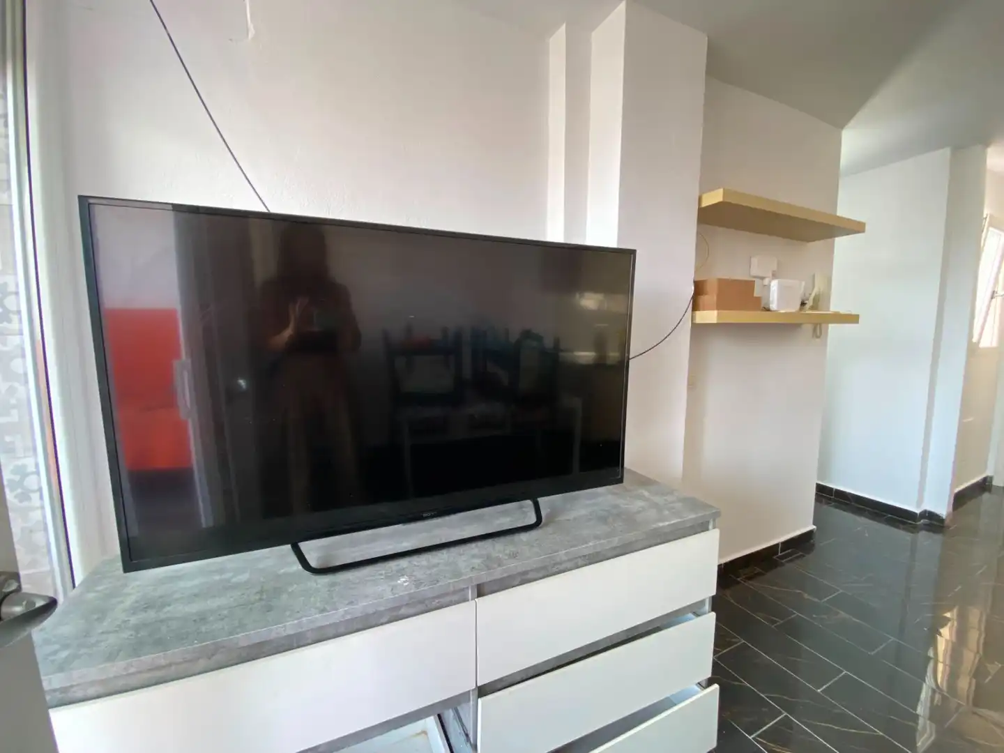 Sala de estar de Ático en venta en Arona