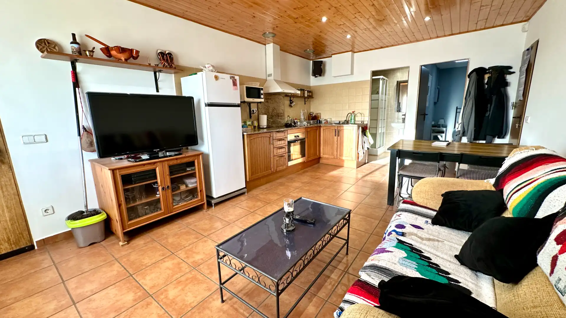 Sala d'estar de Casa o xalet en venda en Rubí amb Aire condicionat, Calefacció i Jardí privat