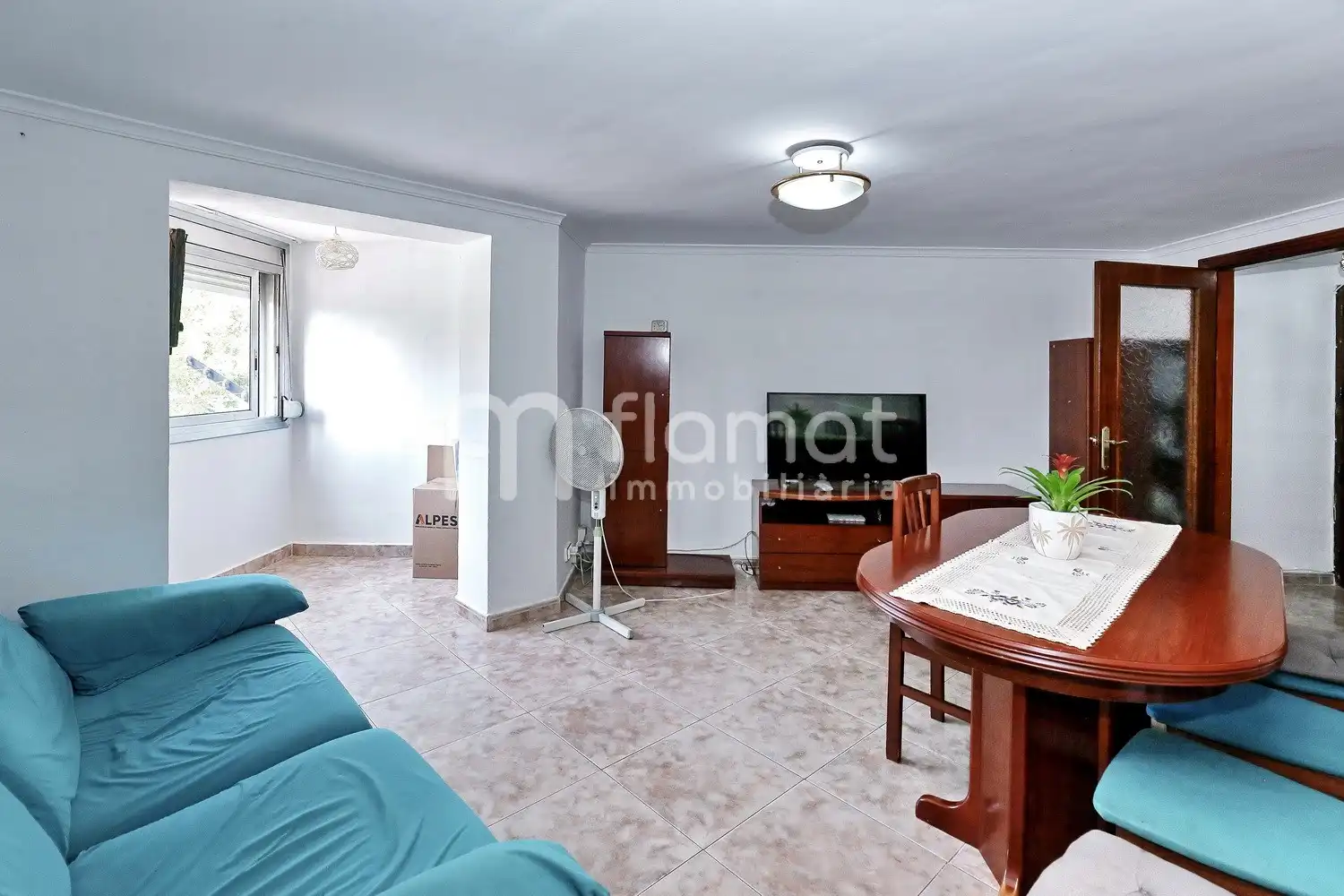 Sala de estar de Piso en venta en Sabadell