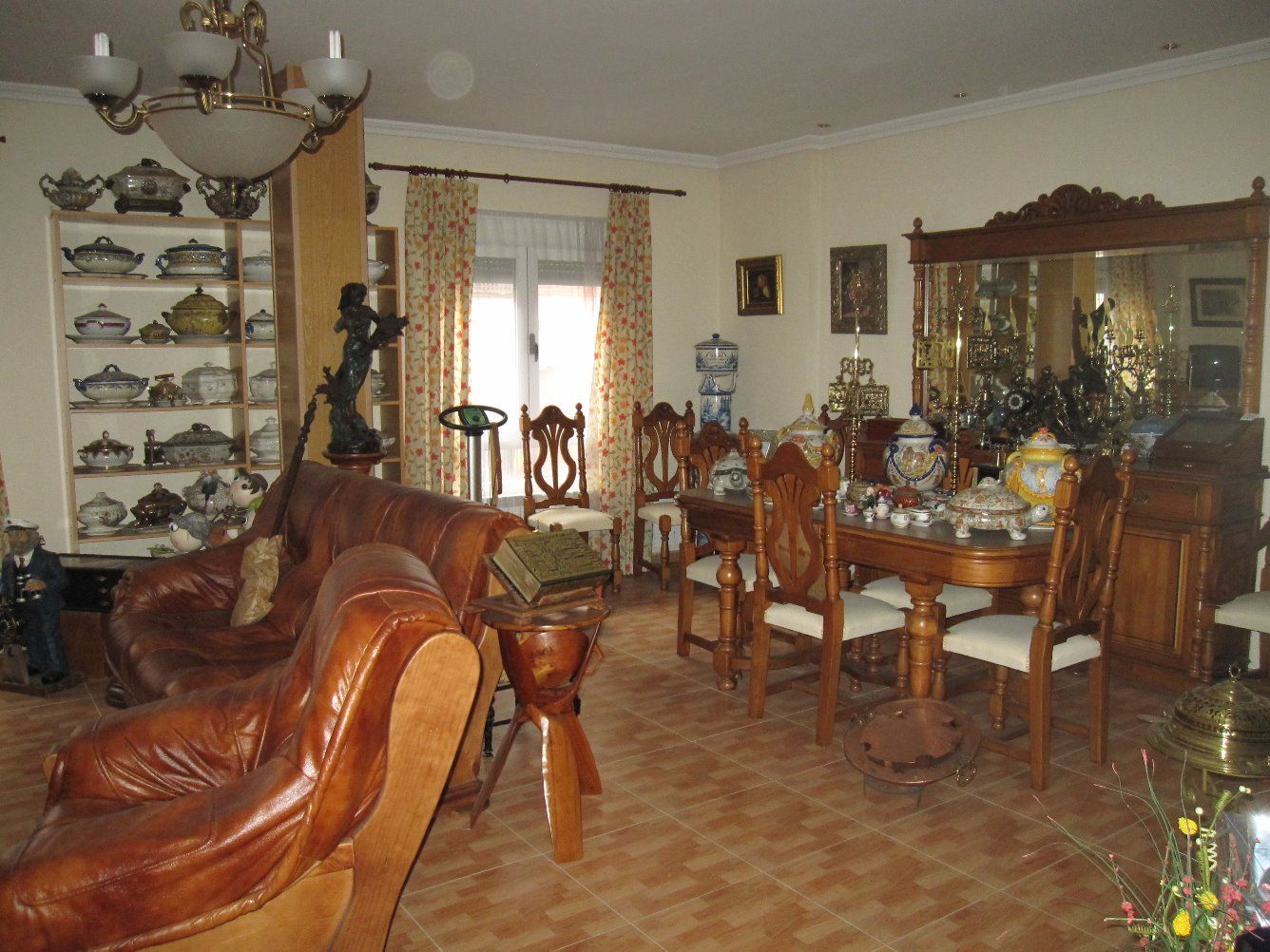 Dining room of House or chalet for sale in Ciudad Real Capital  with Air Conditioner, Terrace and Oven