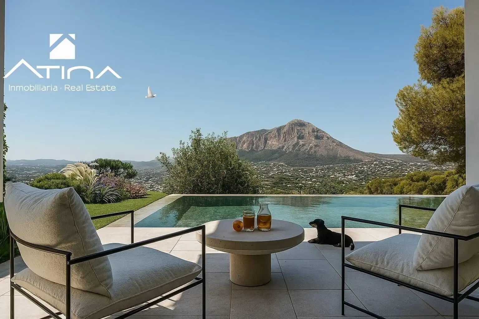 Terrace of Houses for sale in Jávea / Xàbia  with Air Conditioner, Private garden and Terrace