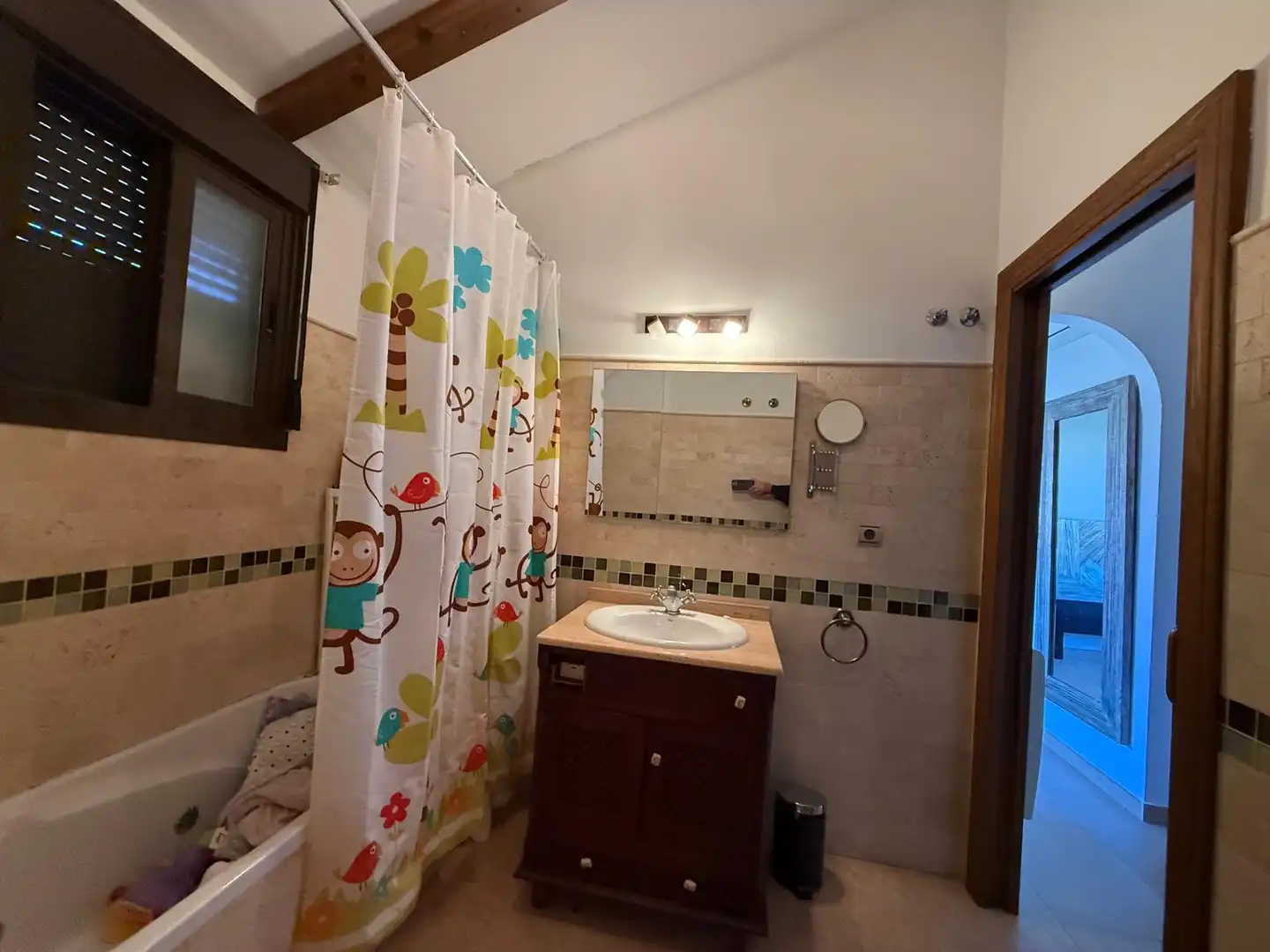 Baño de Casa adosada en venta en San Pedro del Pinatar con Aire acondicionado, Calefacción y Jardín privado