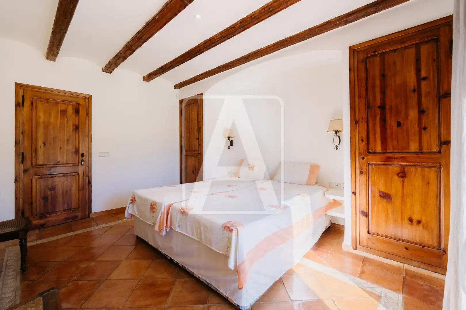 Habitación de Finca rústica en venta en Benissa con Aire acondicionado, Calefacción y Jardín privado