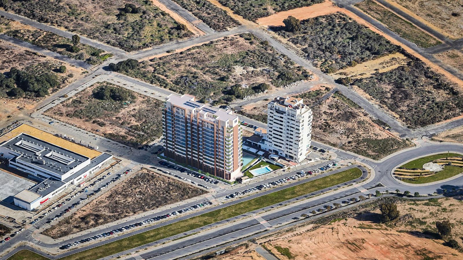 Vista exterior de Residencial en venda en  Huelva Capital
