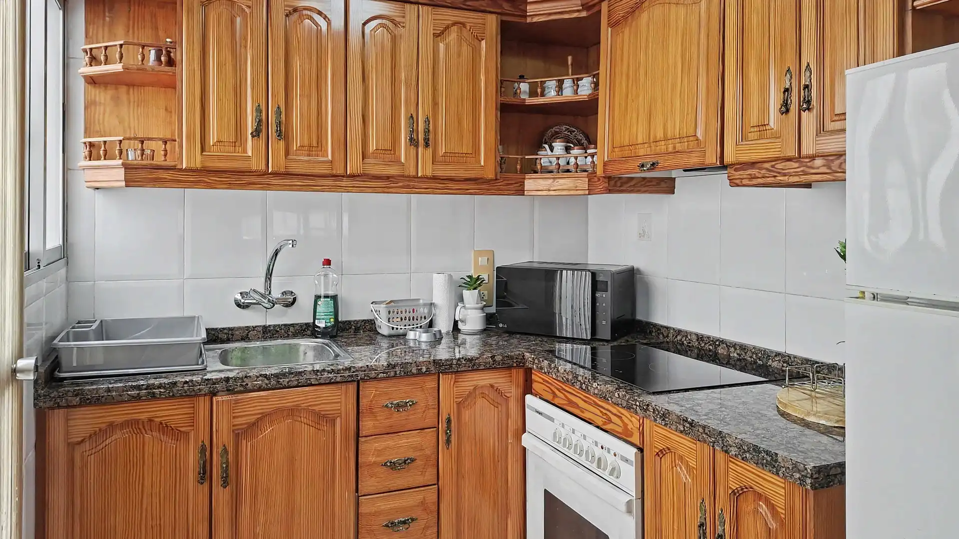 Kitchen of Flat for sale in Vilallonga / Villalonga  with Air Conditioner, Heating and Terrace