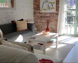 Sala d'estar de Pis de lloguer en Santander amb Calefacció i Moblat