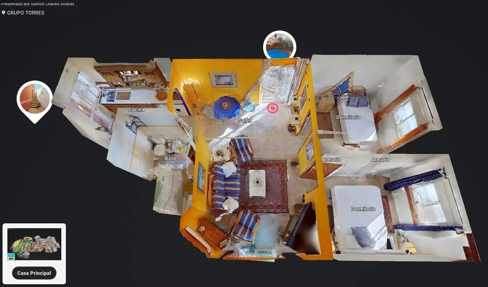 Habitación de Casa o chalet en venta en Almuñécar con Aire acondicionado, Calefacción y Jardín privado