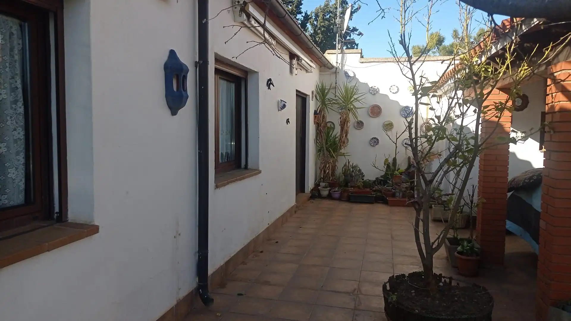 Terrace of Country homes for sale in Alfántega  with Heating, Terrace and Storage room