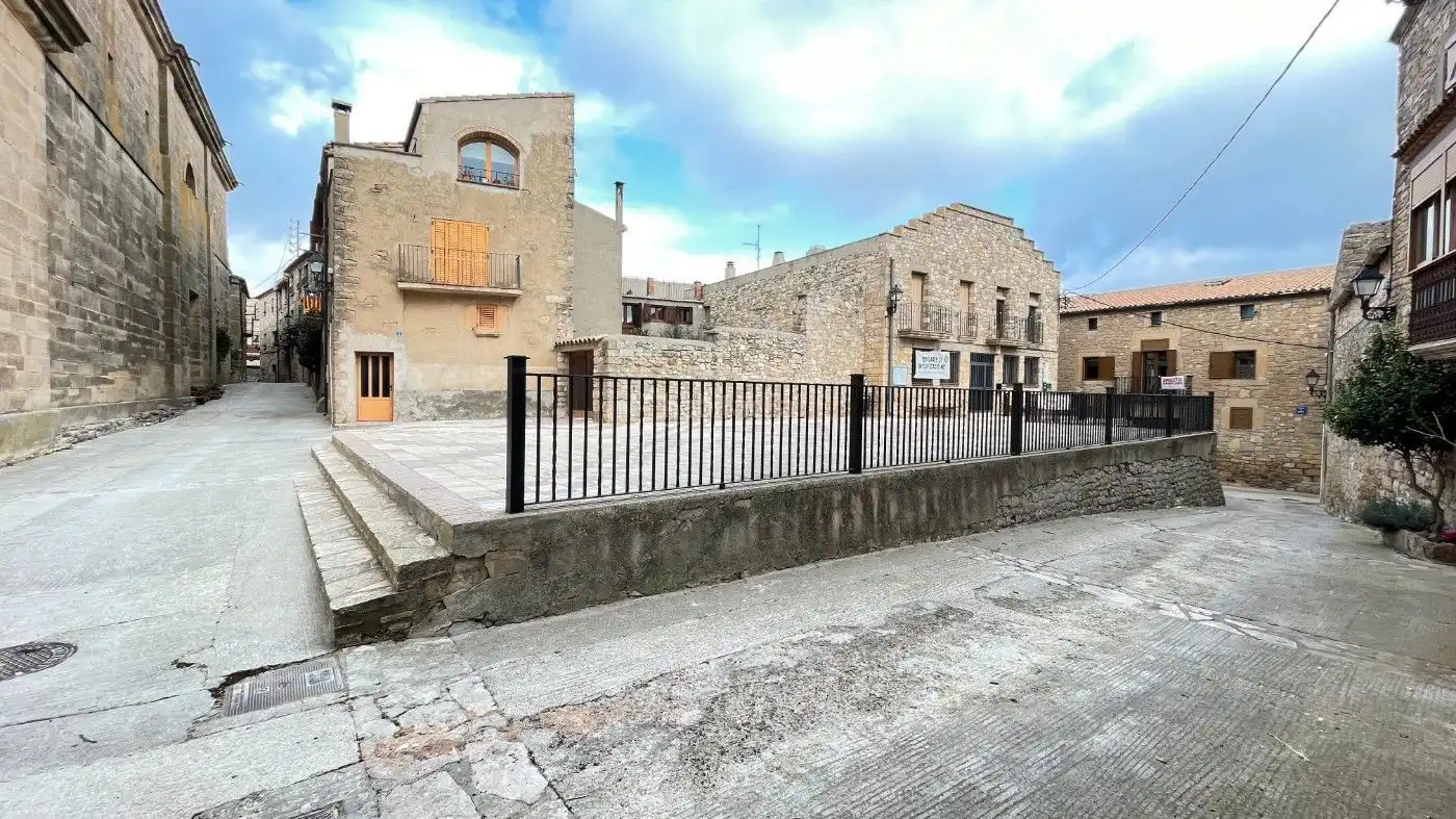 Vista exterior de Finca rústica en venta en Passanant i Belltall con Terraza