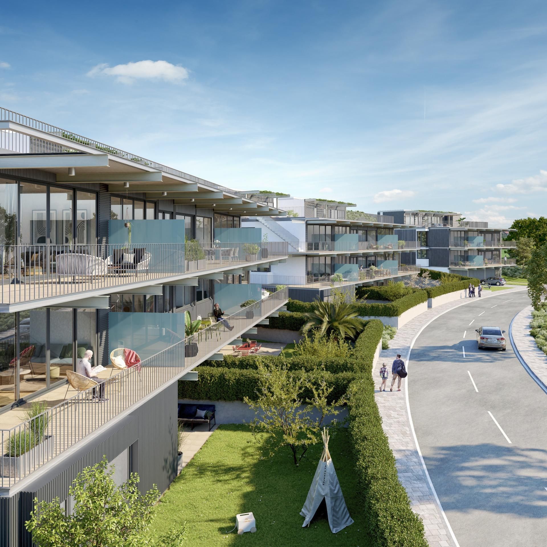 Vista exterior de Planta baja en venta en Calafell con Jardín privado, Terraza y Piscina comunitaria