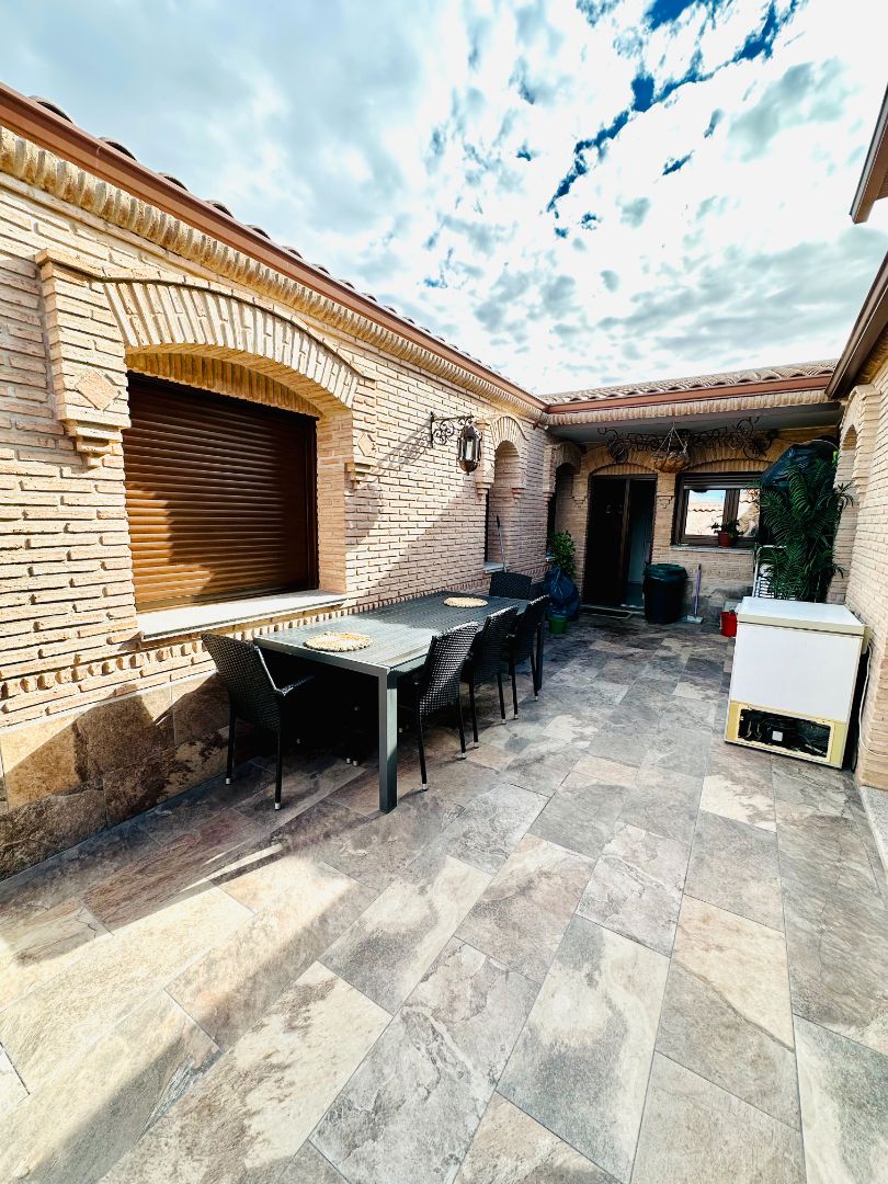 Terrace of House or chalet for sale in Santa Olalla  with Air Conditioner, Heating and Private garden