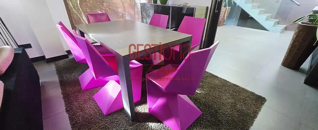 Dining room of Houses for sale in Santa Cruz de Bezana  with Private garden, Terrace and Furnished