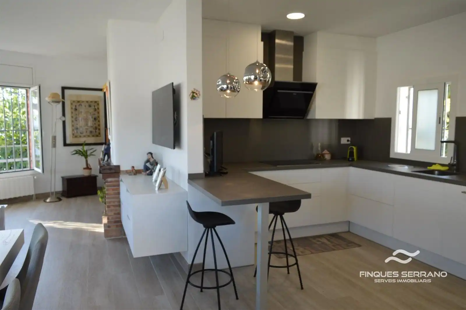 Cocina de Casa o chalet en venta en Vilanova i la Geltrú con Calefacción, Terraza y Trastero