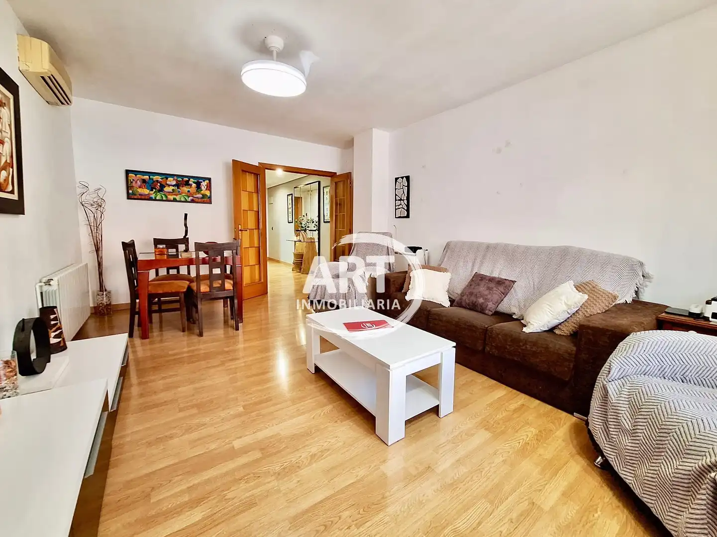 Wohnzimmer von Wohnung zum Verkauf in Alboraya mit Klimaanlage und Heizung