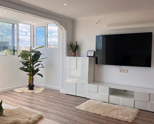 Living room of Attic for sale in Badalona