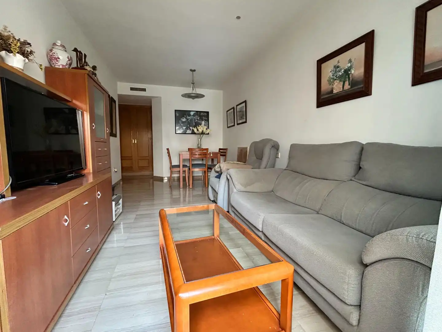 Living room of Flat for sale in Gandia  with Air Conditioner, Heating and Terrace