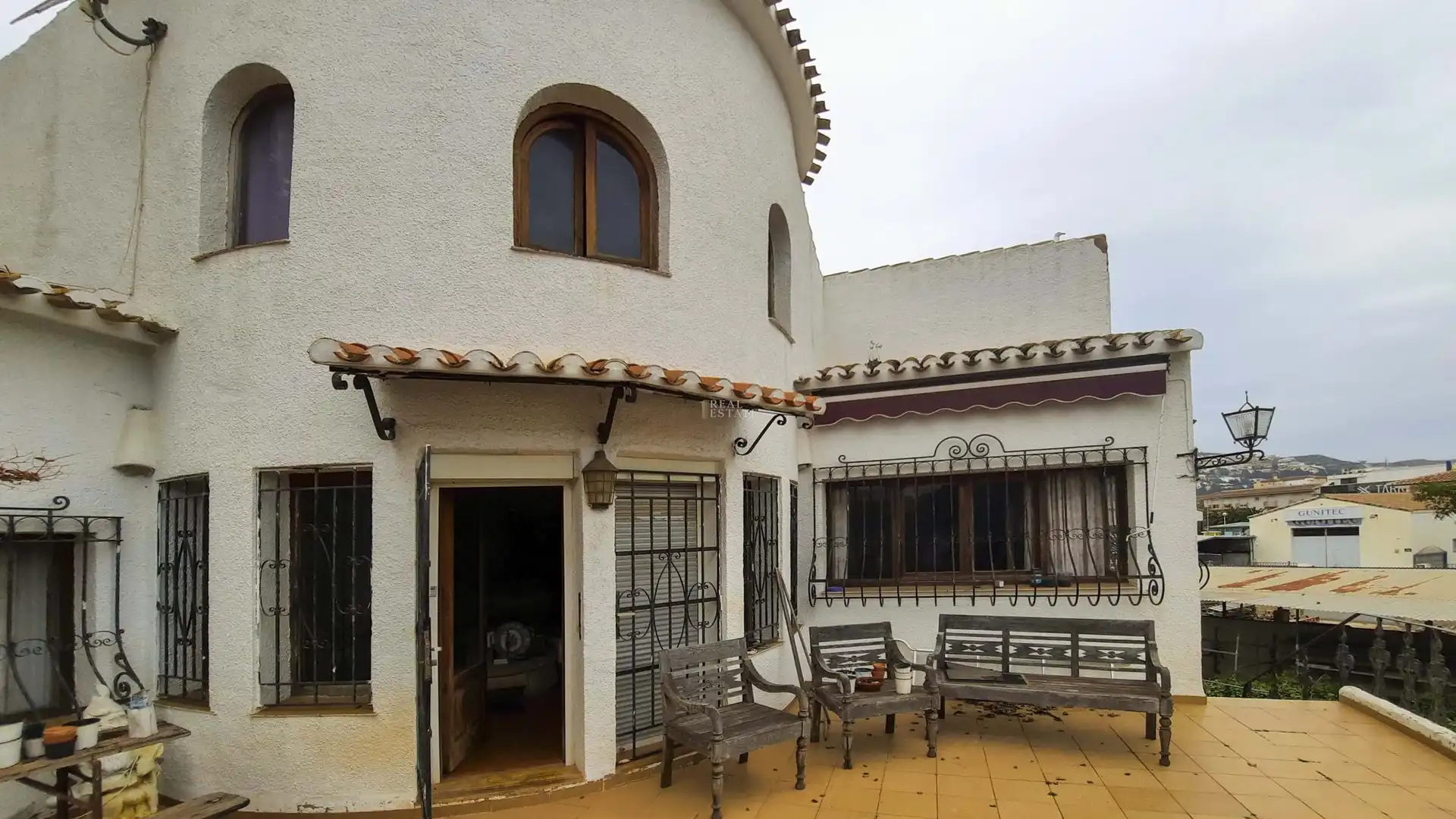 Exterior view of Houses for sale in Jávea / Xàbia  with Air Conditioner, Storage room and Swimming Pool