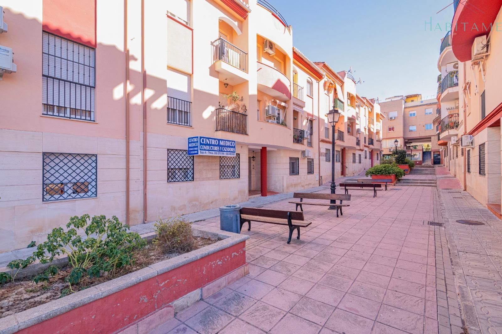 Exterior view of Flat for sale in Las Gabias  with Air Conditioner, Heating and Storage room