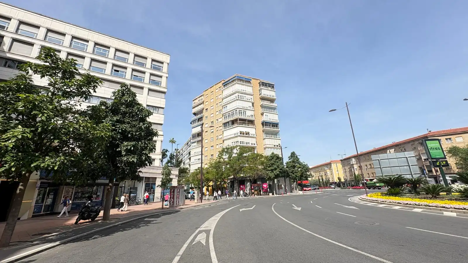 Vista exterior de Piso en venta en Murcia con Aire acondicionado y Balcón
