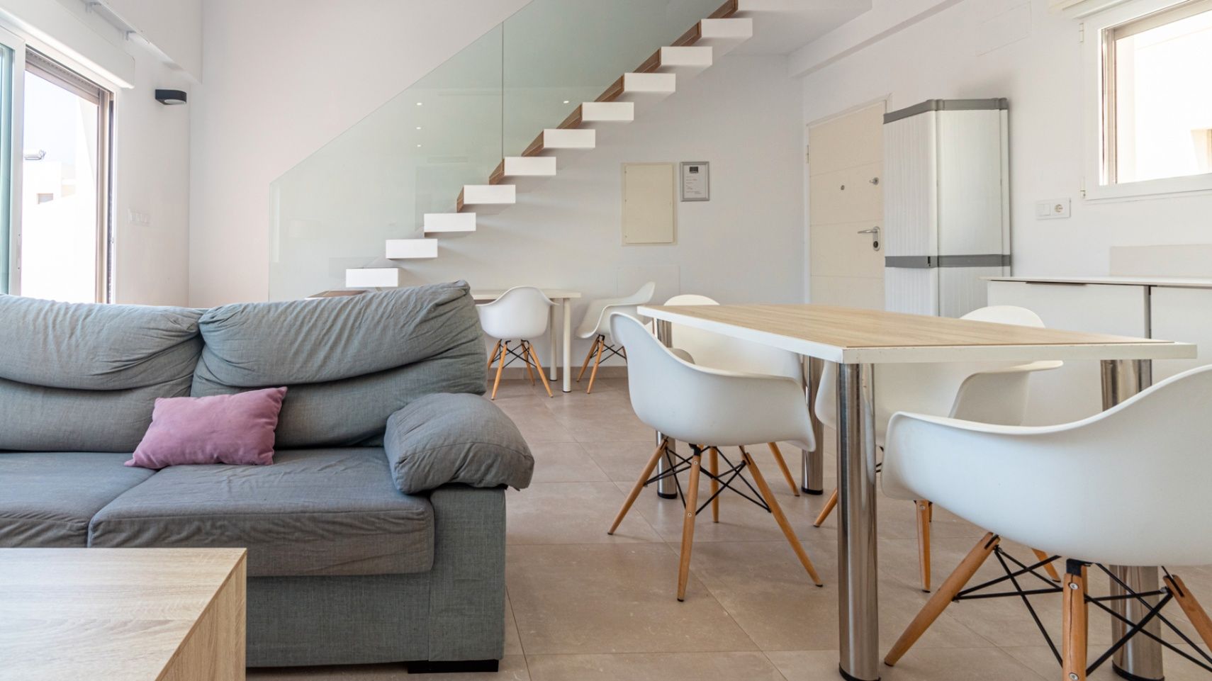 Living room of Attic for sale in Dénia  with Air Conditioner, Heating and Terrace