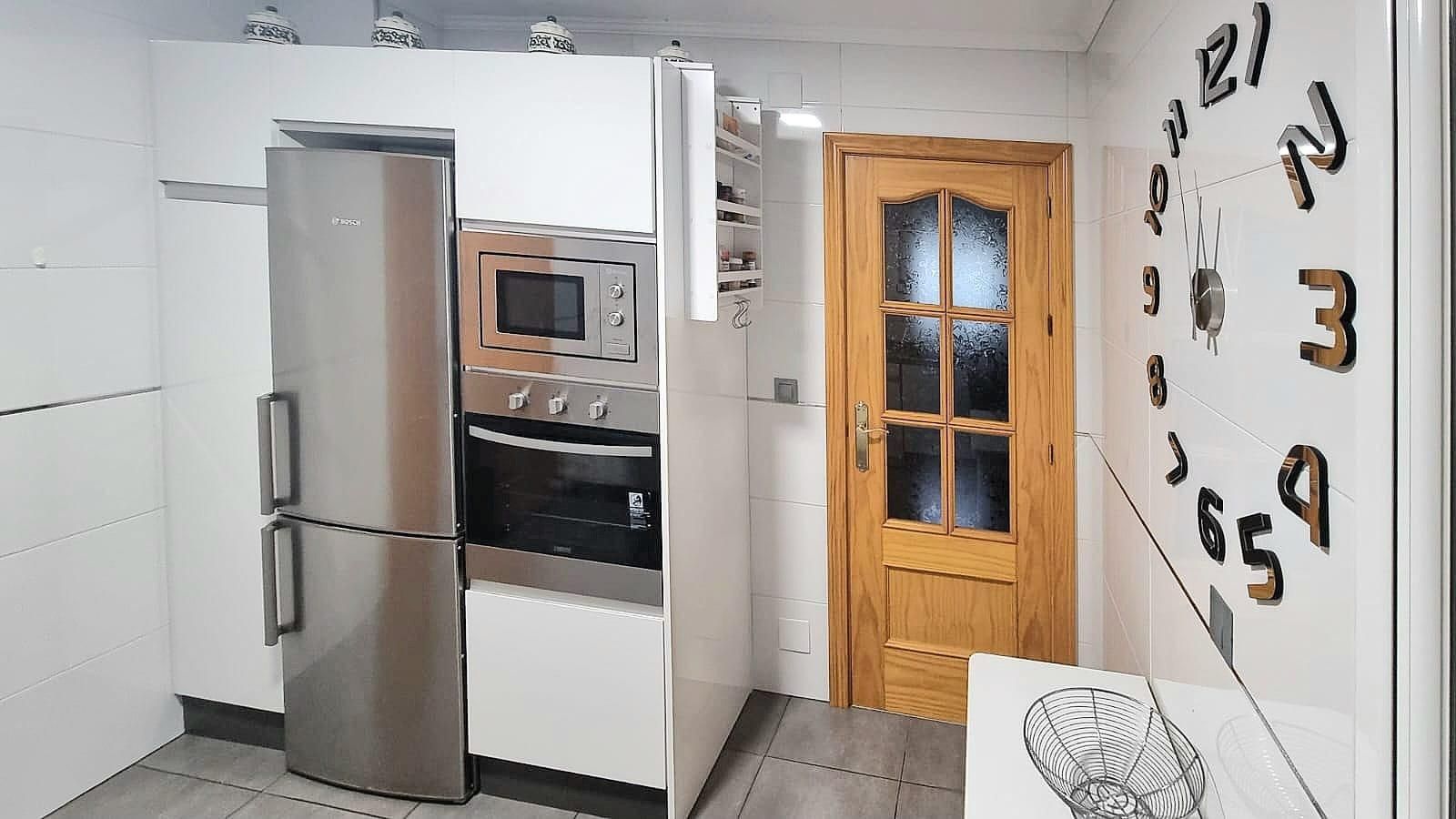 Kitchen of Flat for sale in Benalmádena  with Air Conditioner, Terrace and Furnished