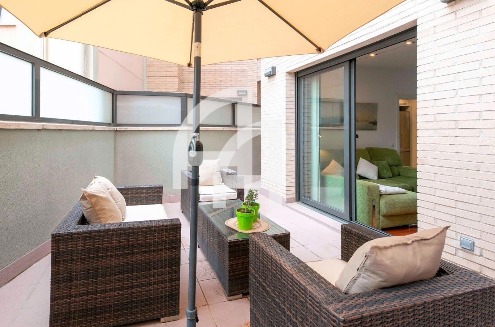 Terrassa de Pis de lloguer en  Barcelona Capital amb Aire condicionat, Calefacció i Parquet