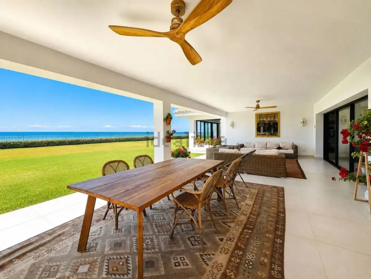 Terrassa de Casa o xalet de lloguer en Estepona amb Aire condicionat, Jardí privat i Terrassa