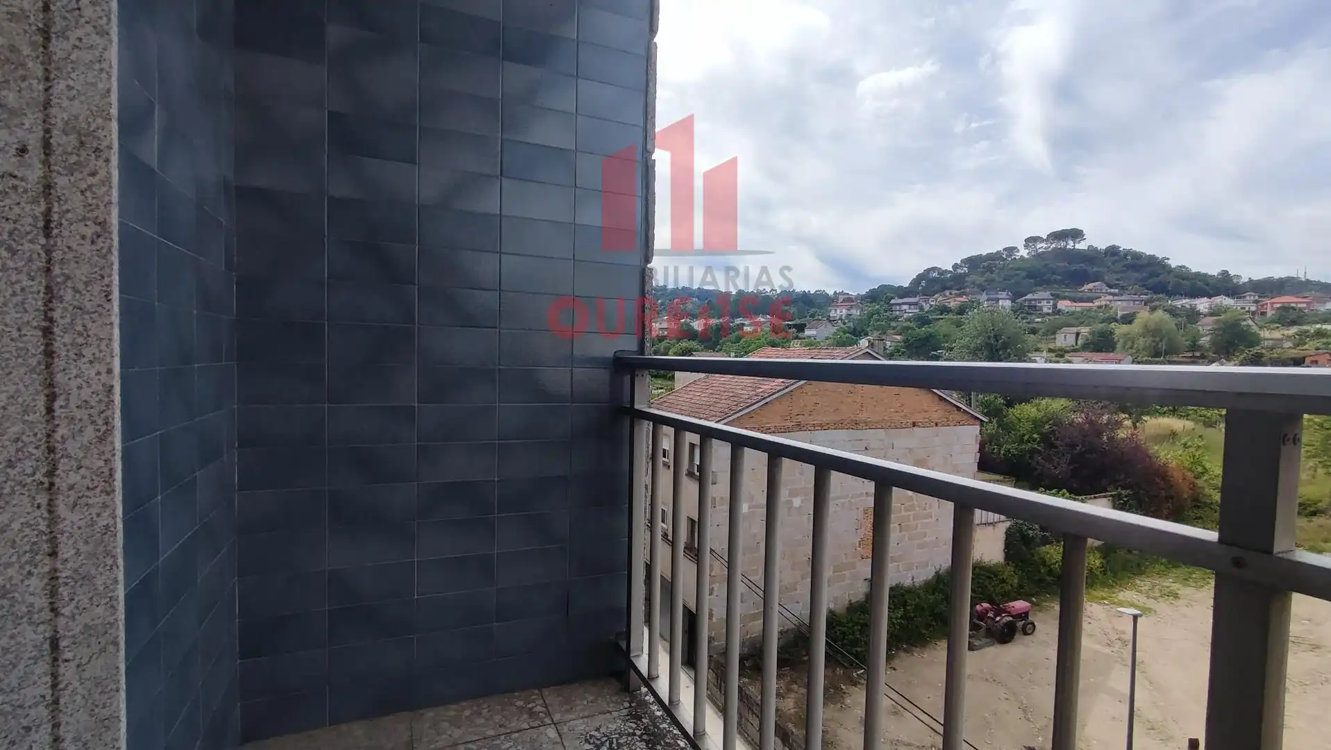 Terrasse von Wohnung zur Miete in Ourense Capital  mit Heizung, Möbliert und Balkon