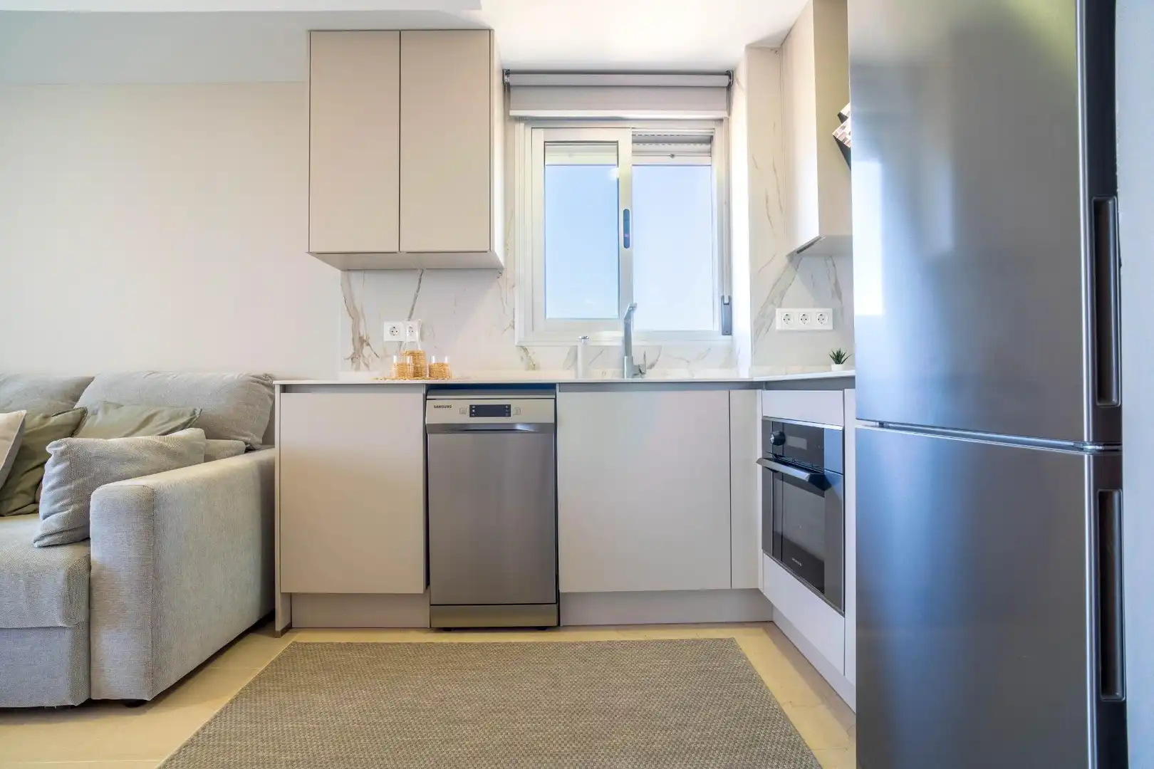 Kitchen of Apartments for sale in Oropesa del Mar / Orpesa  with Air Conditioner, Private garden and Terrace
