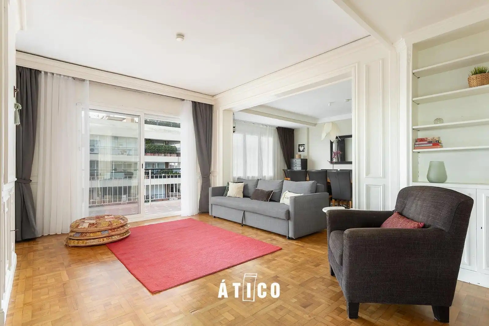 Flat with terrace to rent in Sarrià - Sant Gervasi, imagen 3