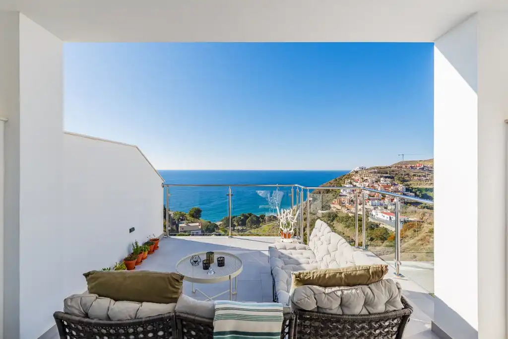 Terrace of Duplexes for sale in Nerja  with Air Conditioner, Heating and Terrace
