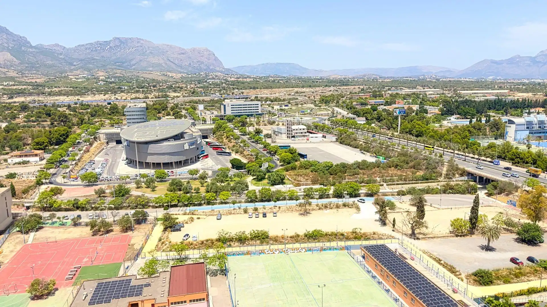 Exterior view of Flat for sale in Benidorm  with Air Conditioner, Furnished and Community pool