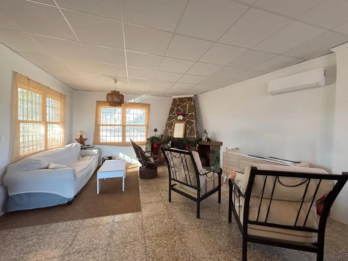 Sala de estar de Casa o chalet en venta en Alicante / Alacant con Aire acondicionado, Jardín privado y Terraza