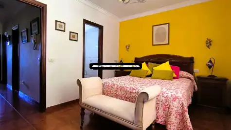 Dormitori de Casa adosada en venda en Gracia