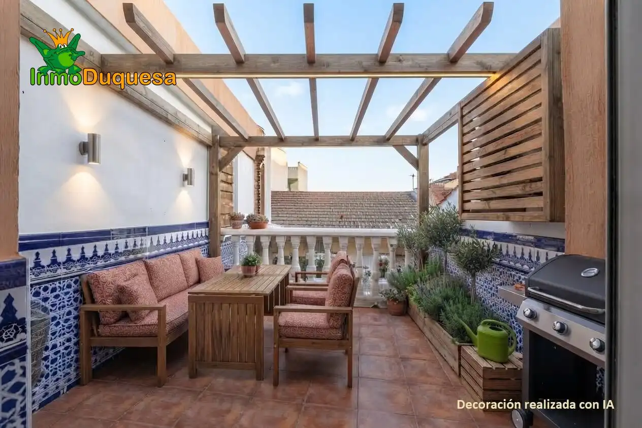Piso con terraza en venta en Parque de San Roque