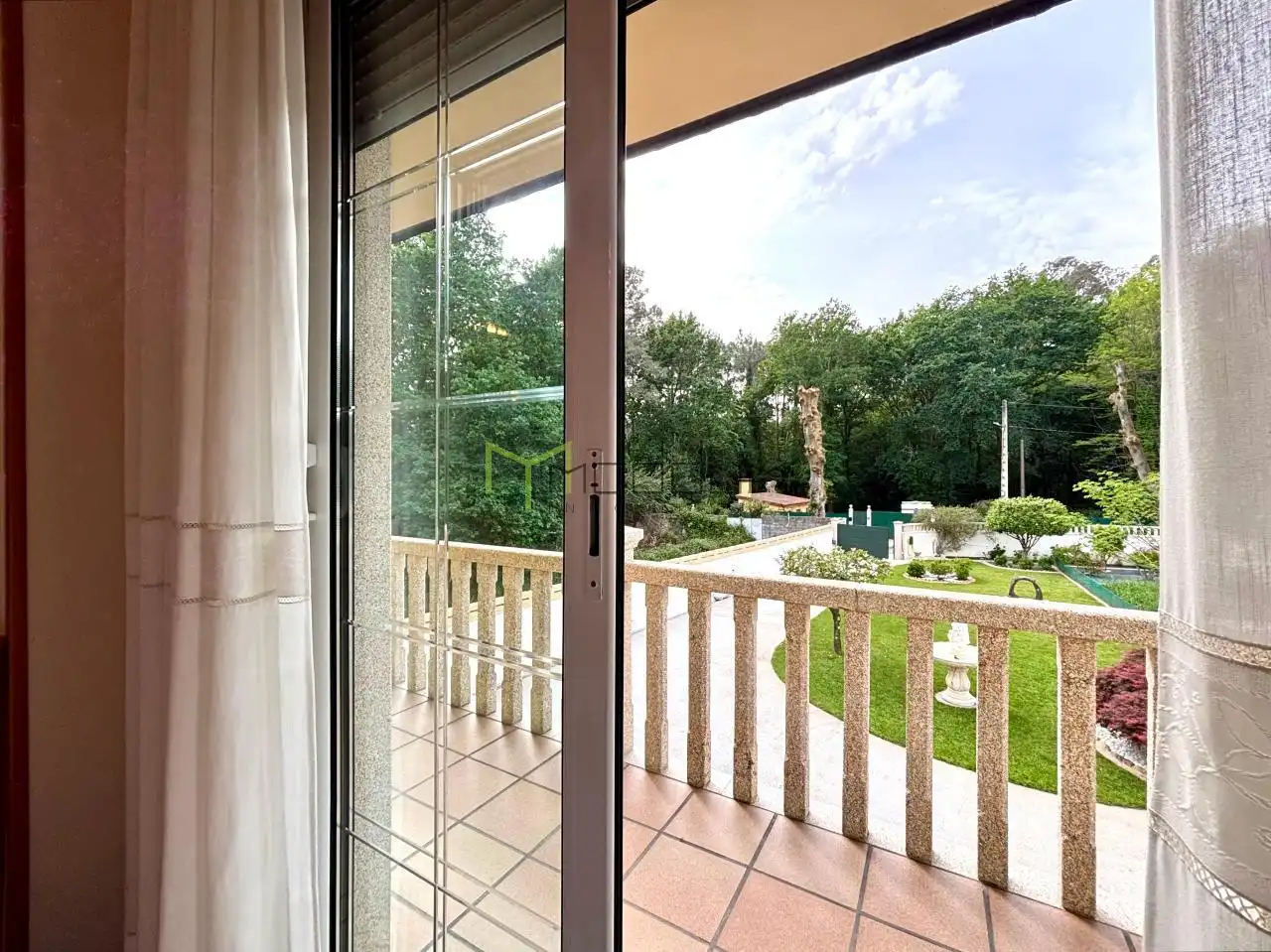 Terraza de Casa o chalet en venta en Ames con Calefacción, Jardín privado y Parquet