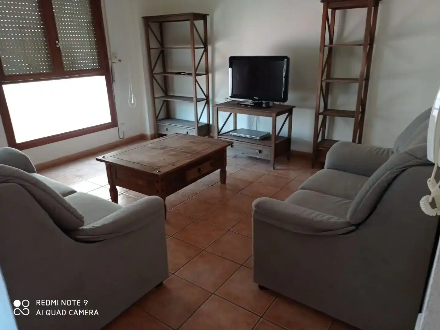 Sala d'estar de Dúplex de lloguer en Novelda amb Aire condicionat i Balcó