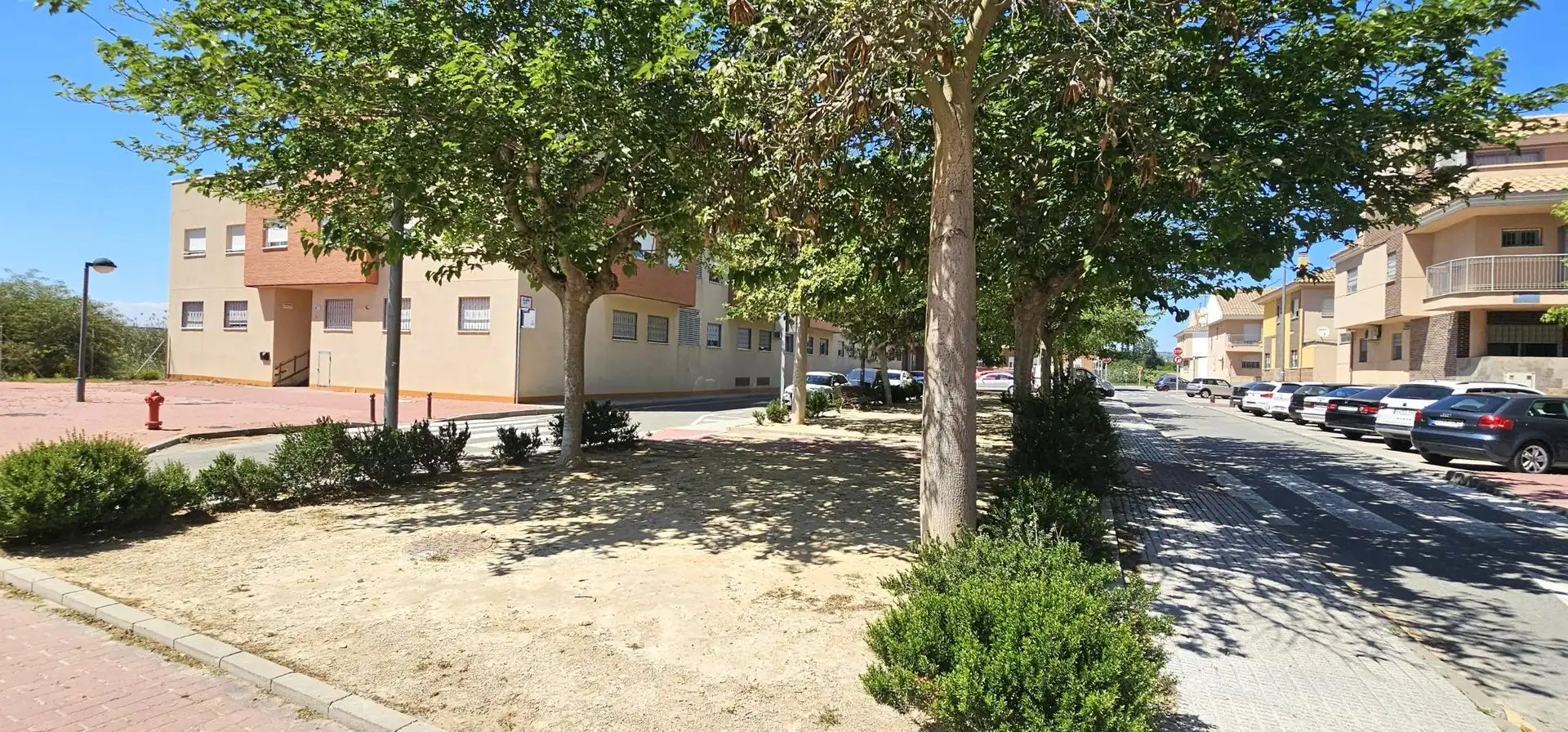 Exterior view of Flat for sale in Murcia  with Air Conditioner, Parquet flooring and Storage room
