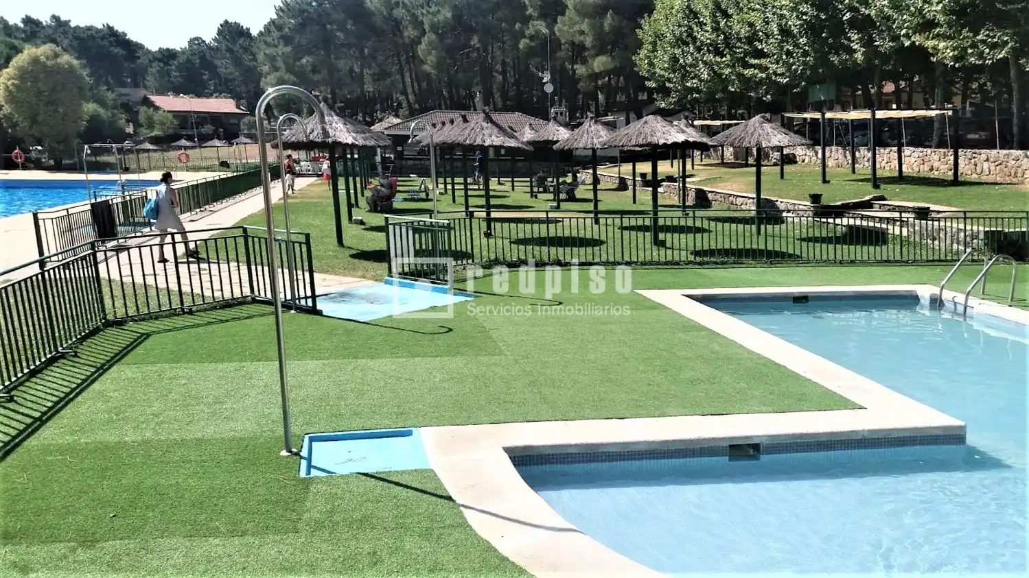 Swimming pool of Flat for sale in Cadalso de los Vidrios  with Private garden, Terrace and Swimming Pool