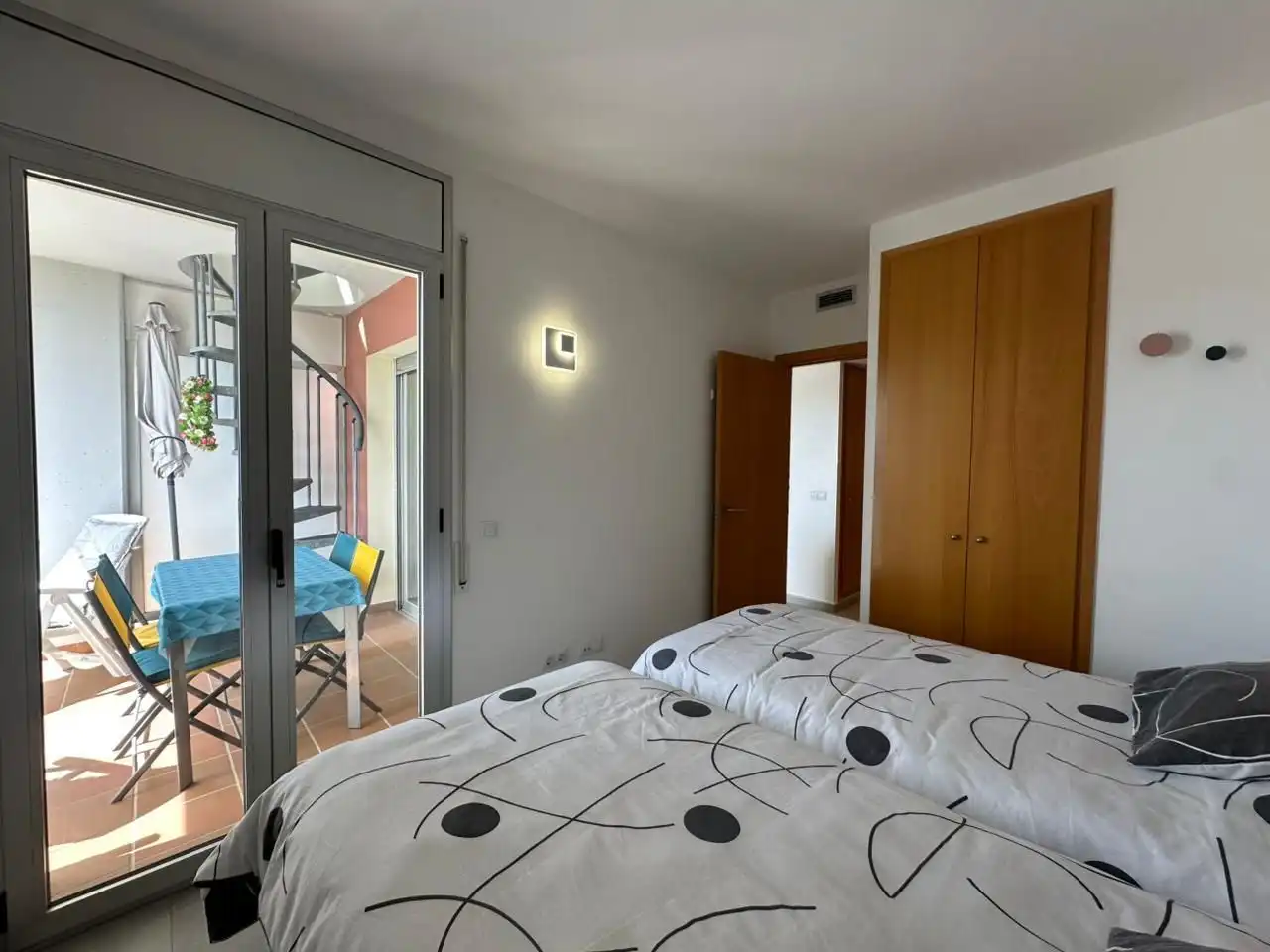Habitación de Apartamento en venta en Roses con Aire acondicionado, Calefacción y Terraza