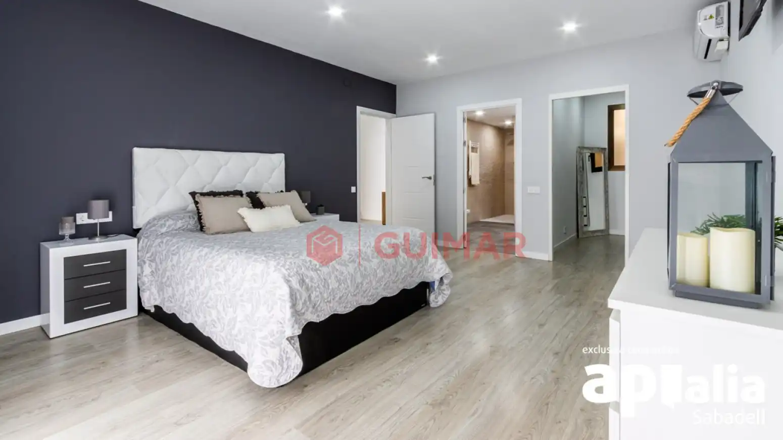 Bedroom of Flat for sale in Sabadell  with Air Conditioner, Heating and Private garden
