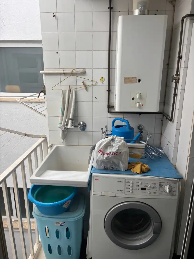 Kitchen of Flat for sale in Castelldefels  with Air Conditioner, Heating and Parquet flooring