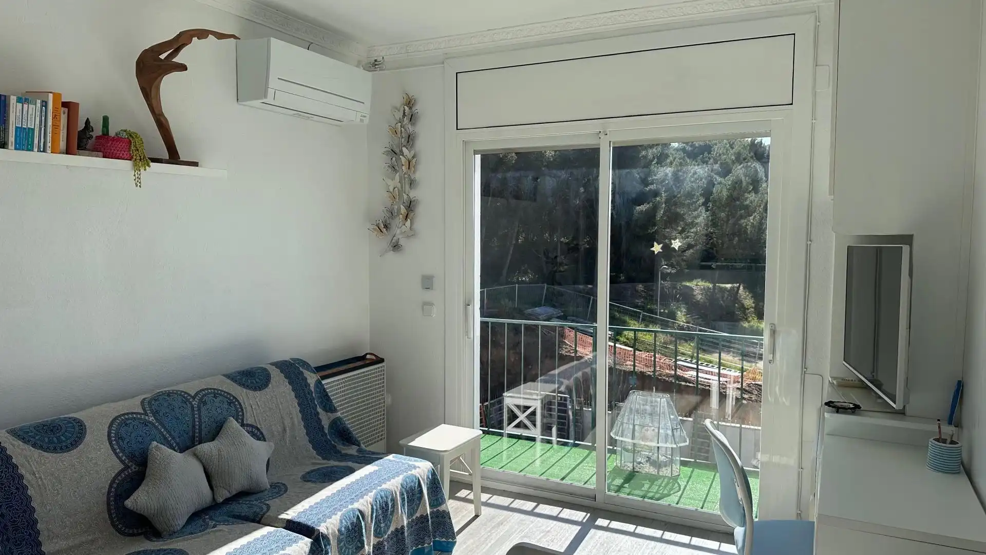 Balcony of Flat for sale in Castell d'Aro, Platja d'Aro i s'Agaró  with Air Conditioner and Terrace
