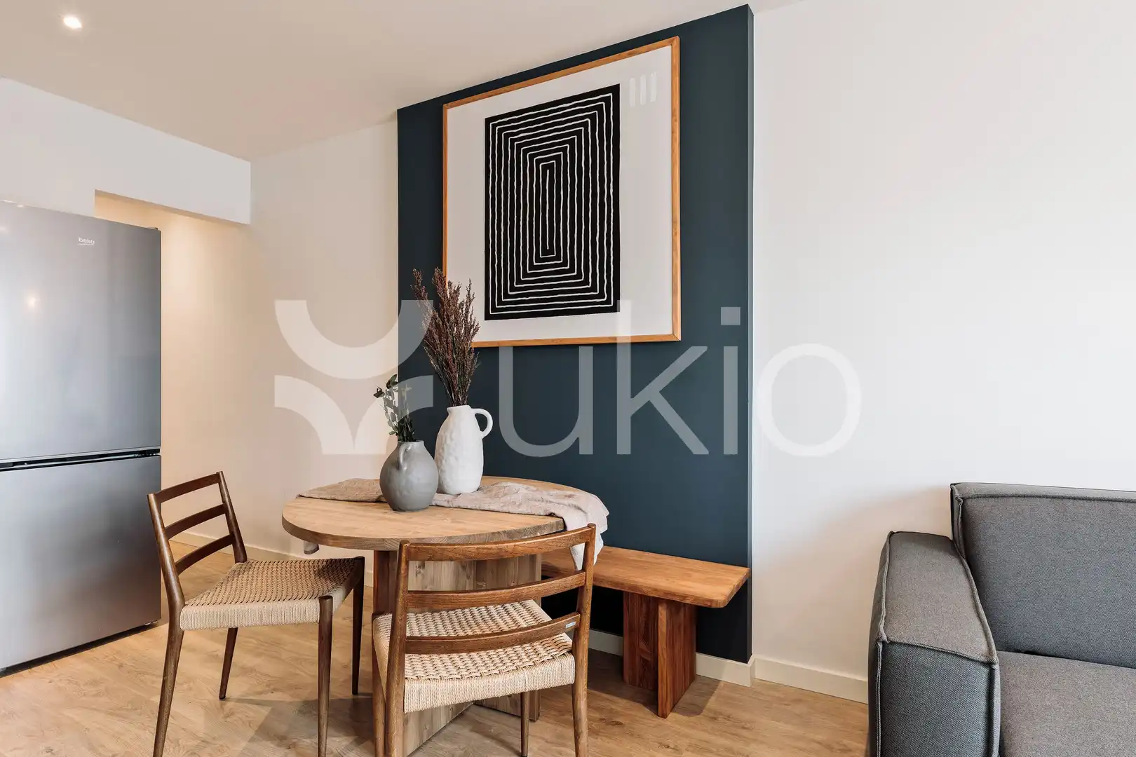 Living room of Attic for rent in Barcelona  with Air Conditioner, Heating and Terrace