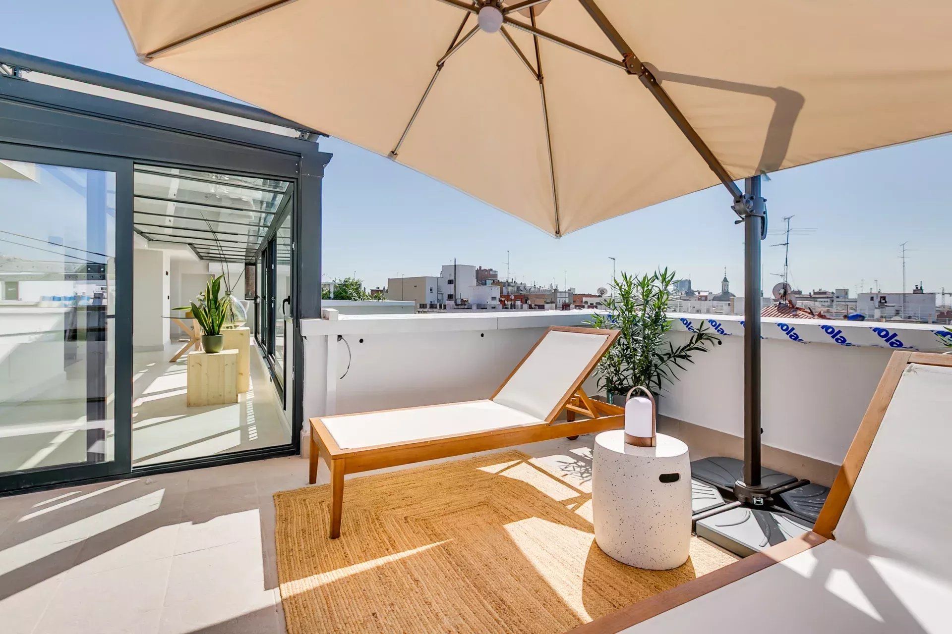 Terrace of Flat for sale in  Madrid Capital  with Air Conditioner, Heating and Terrace